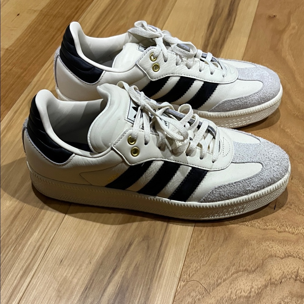 Adidas Sambas White and Black Men's Shoes